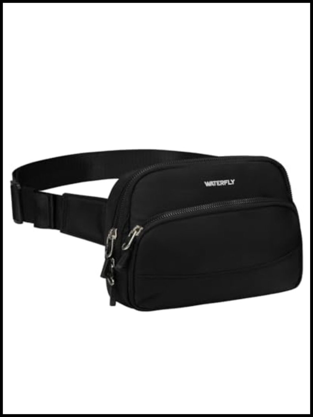 Water Repellent Nylon Fanny Pack Waist Bag Travel Hiking Gym